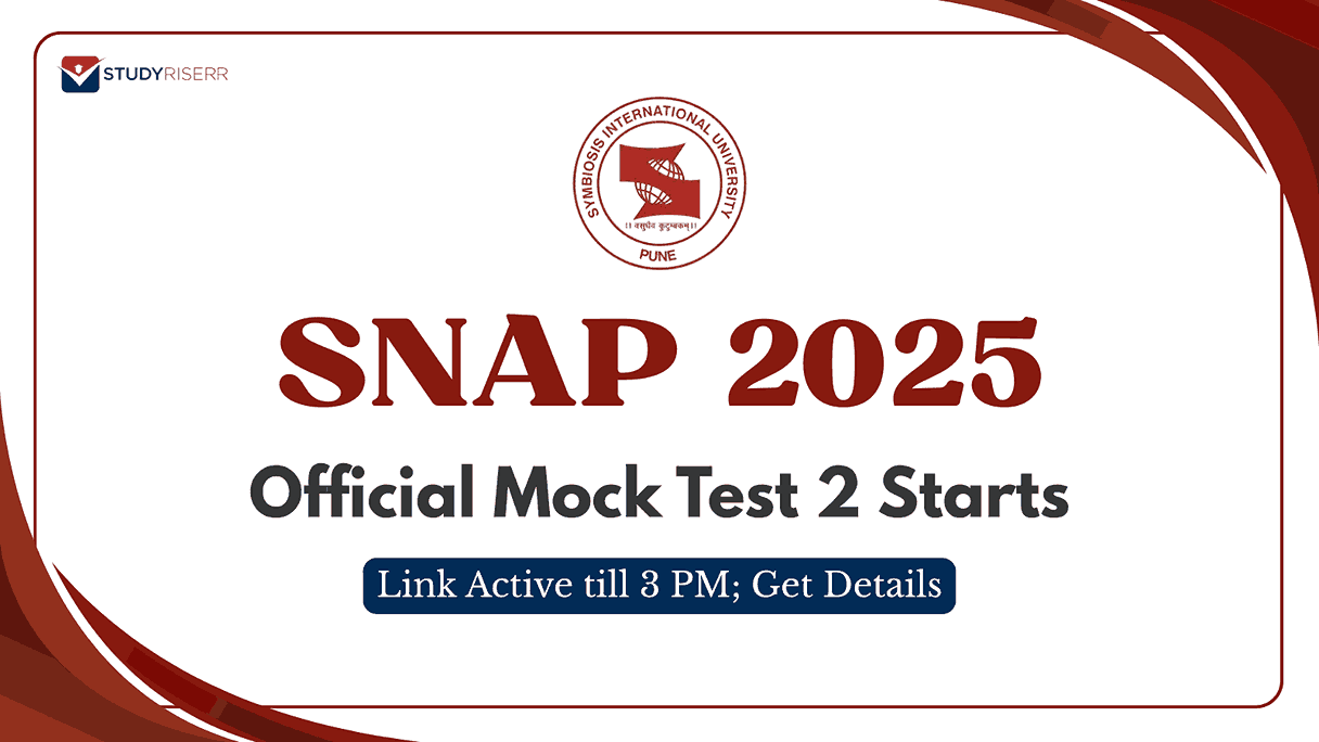 SNAP 2025 Official Mock Test 2 Starts: Link Active till 3 PM; Get Details
